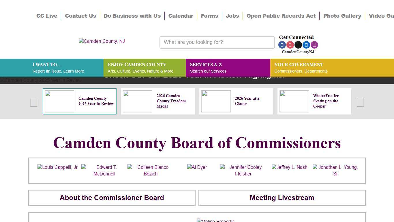 The Official Website of Camden County, NJ | CamdenCounty.com